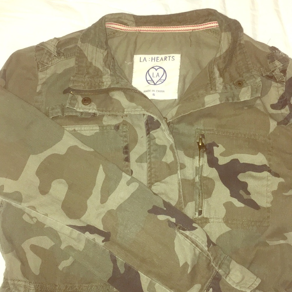 LA Hearts Camo Jacket